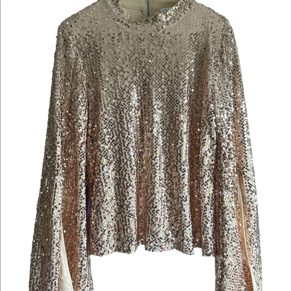 Venus Sequence Rose Gold Top
